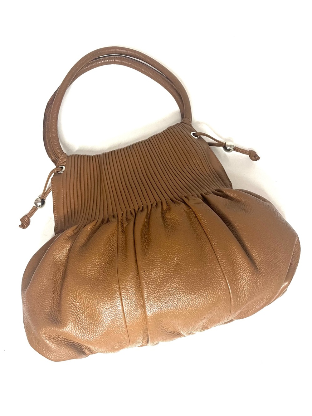 Bodhi Caramel Leather Hobo Bag